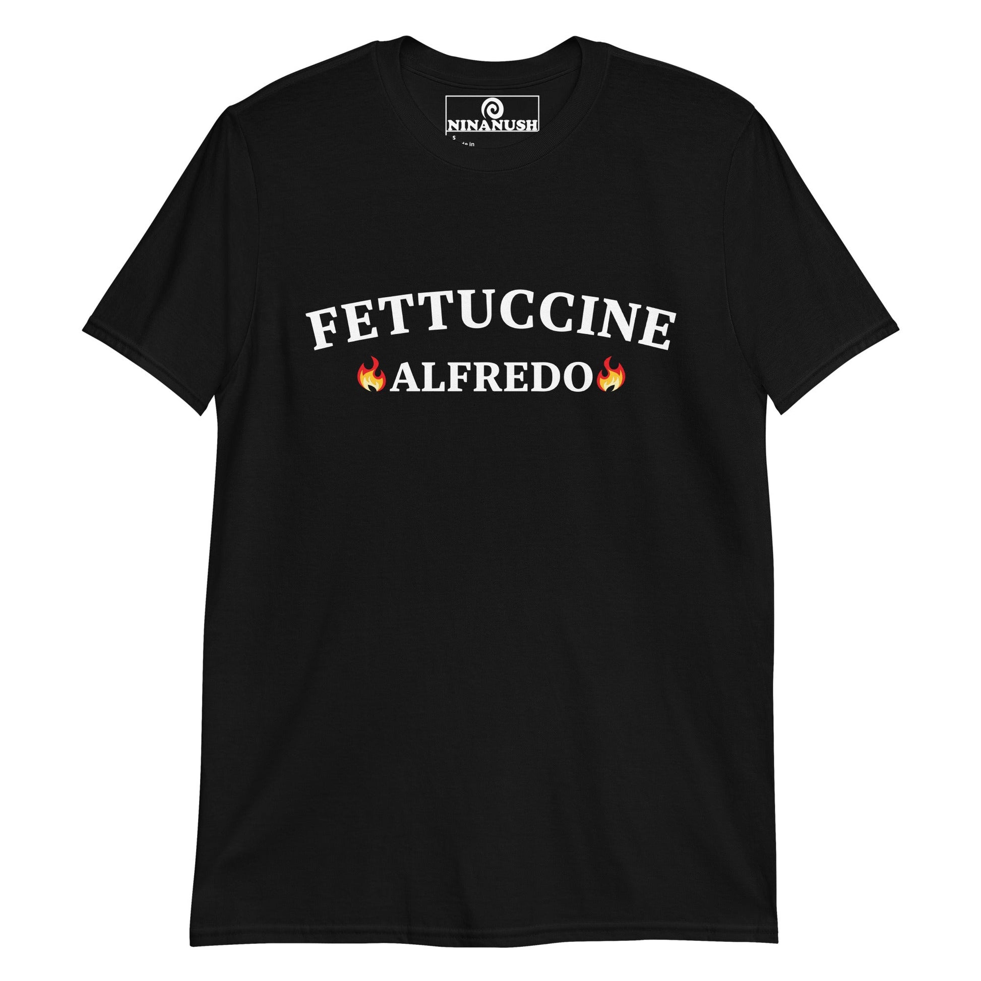 Fire Fettuccine Alfredo T-Shirt - ninanush