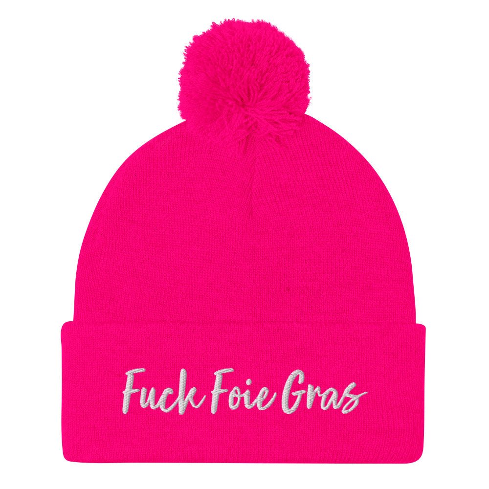 Fuck Foie Gras Beanie - ninanush