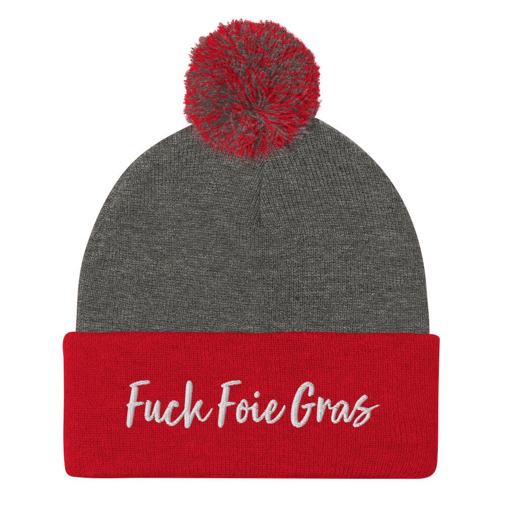 Fuck Foie Gras Beanie - ninanush