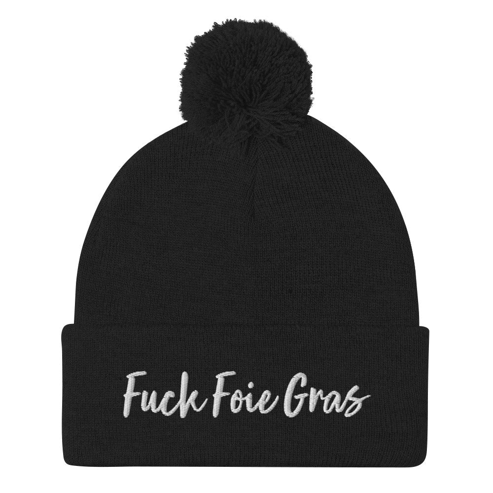 Fuck Foie Gras Beanie - ninanush