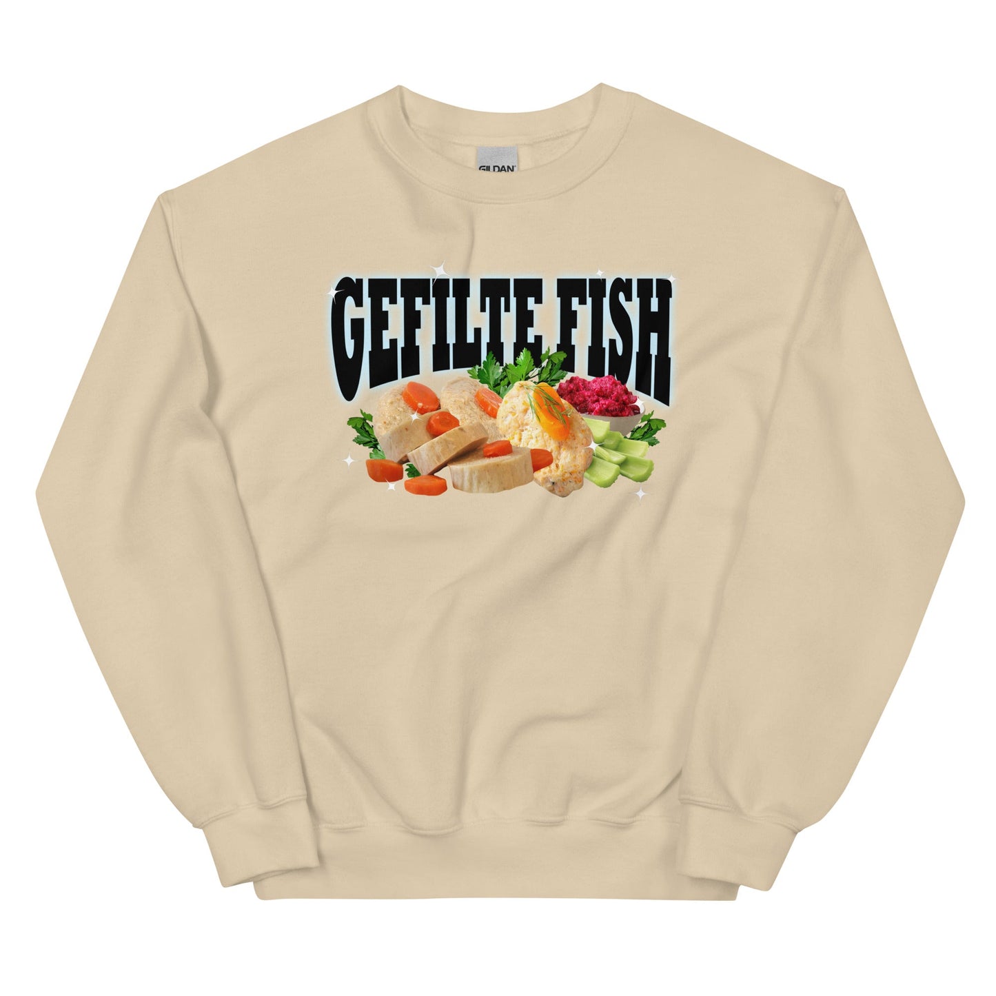 Funky Gefilte Fish Sweatshirt - ninanush