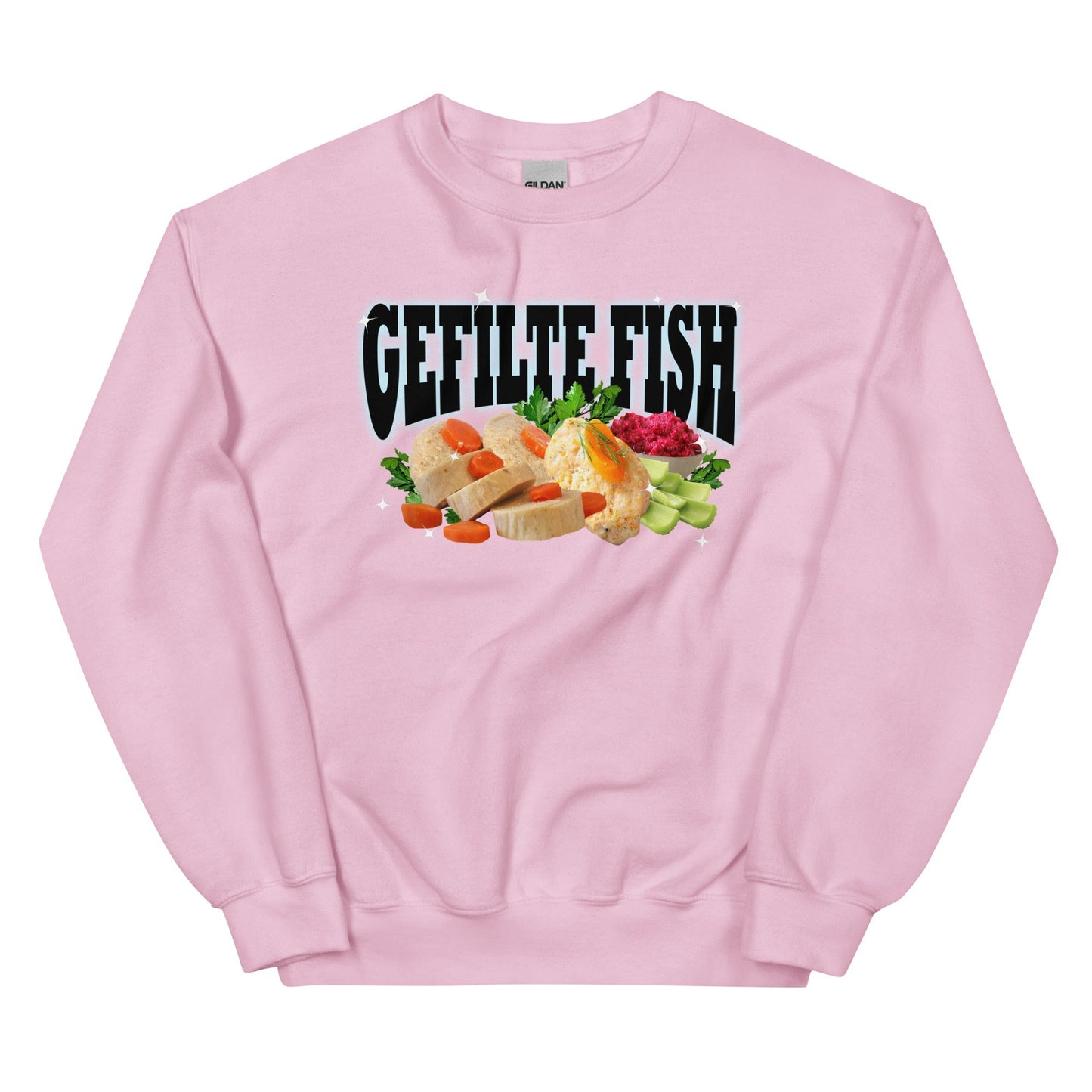 Funky Gefilte Fish Sweatshirt - ninanush