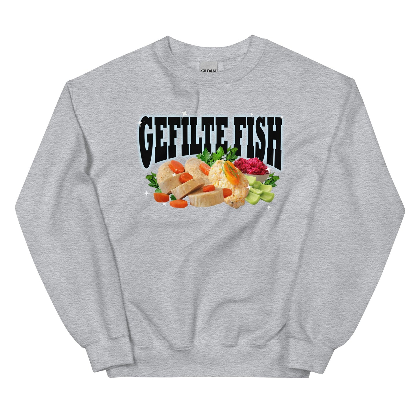Funky Gefilte Fish Sweatshirt - ninanush