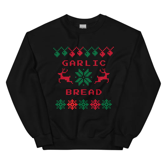 Garlic Bread Christmas Sweatshirt - ninanush