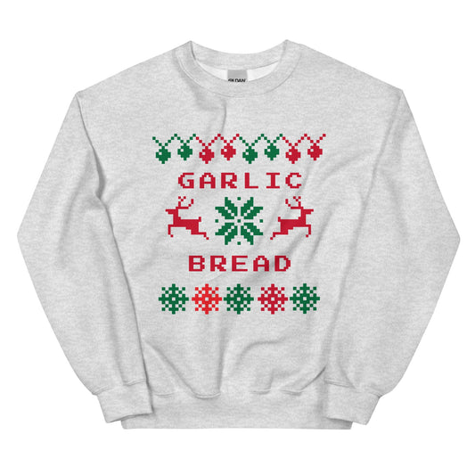 Garlic Bread Christmas Sweatshirt - ninanush