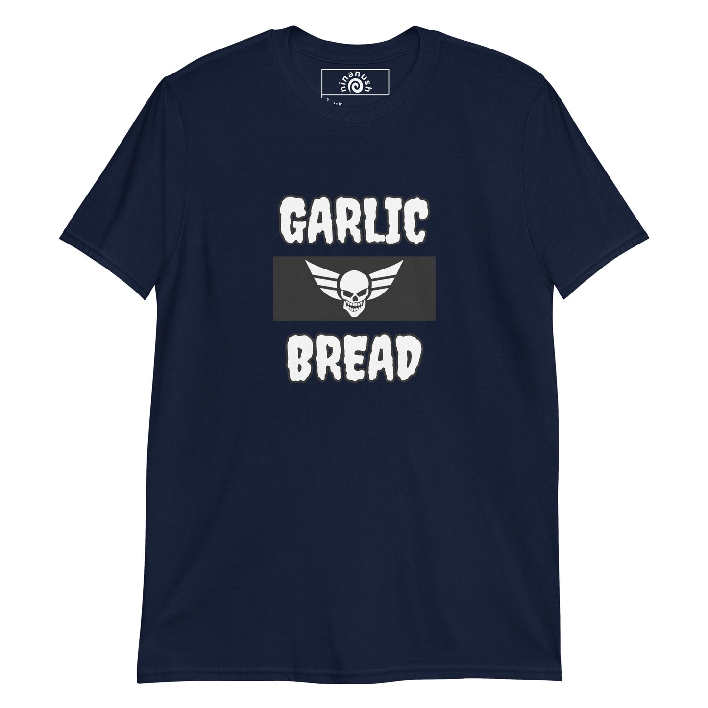 Garlic Bread Skull T-Shirt - ninanush