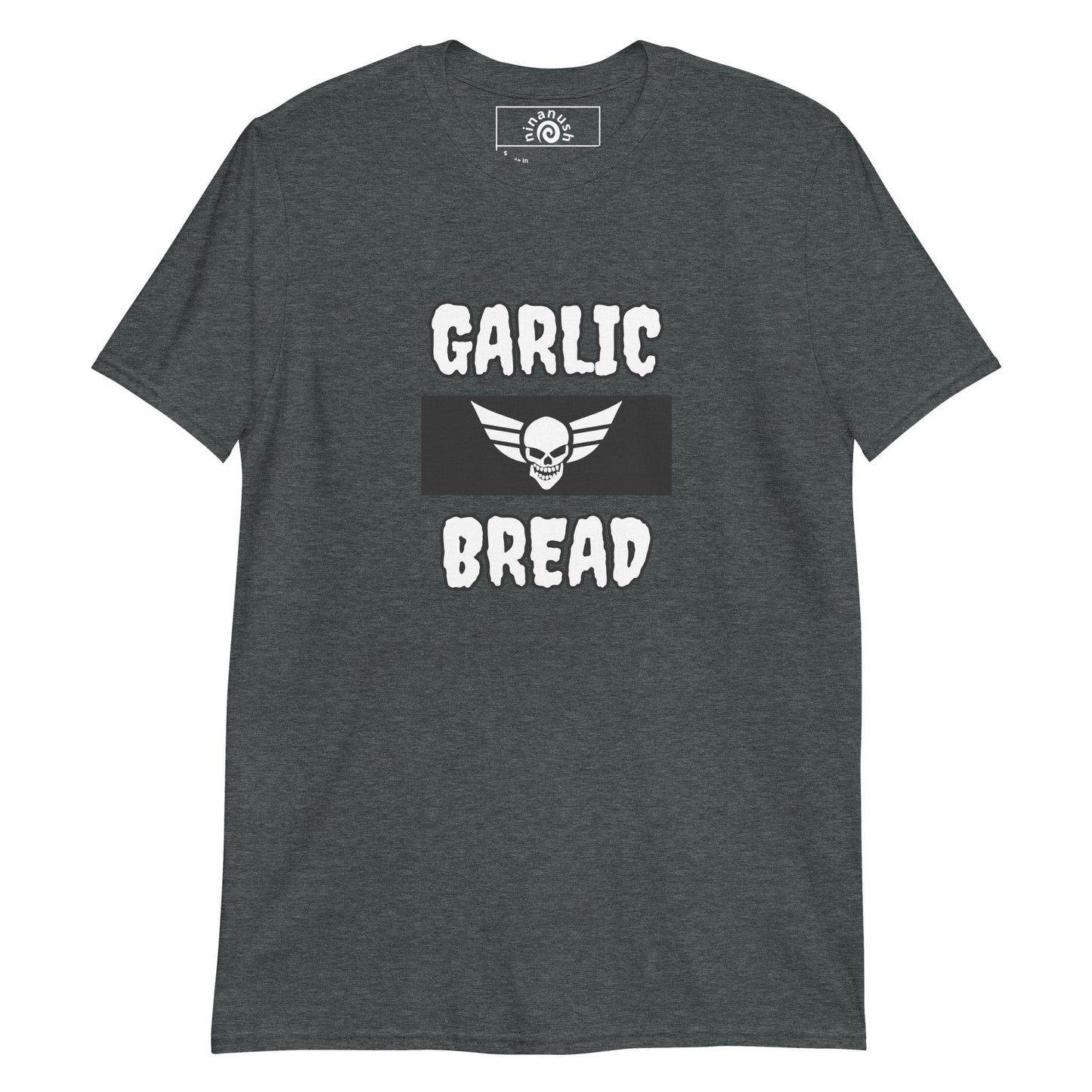 Garlic Bread Skull T-Shirt - ninanush