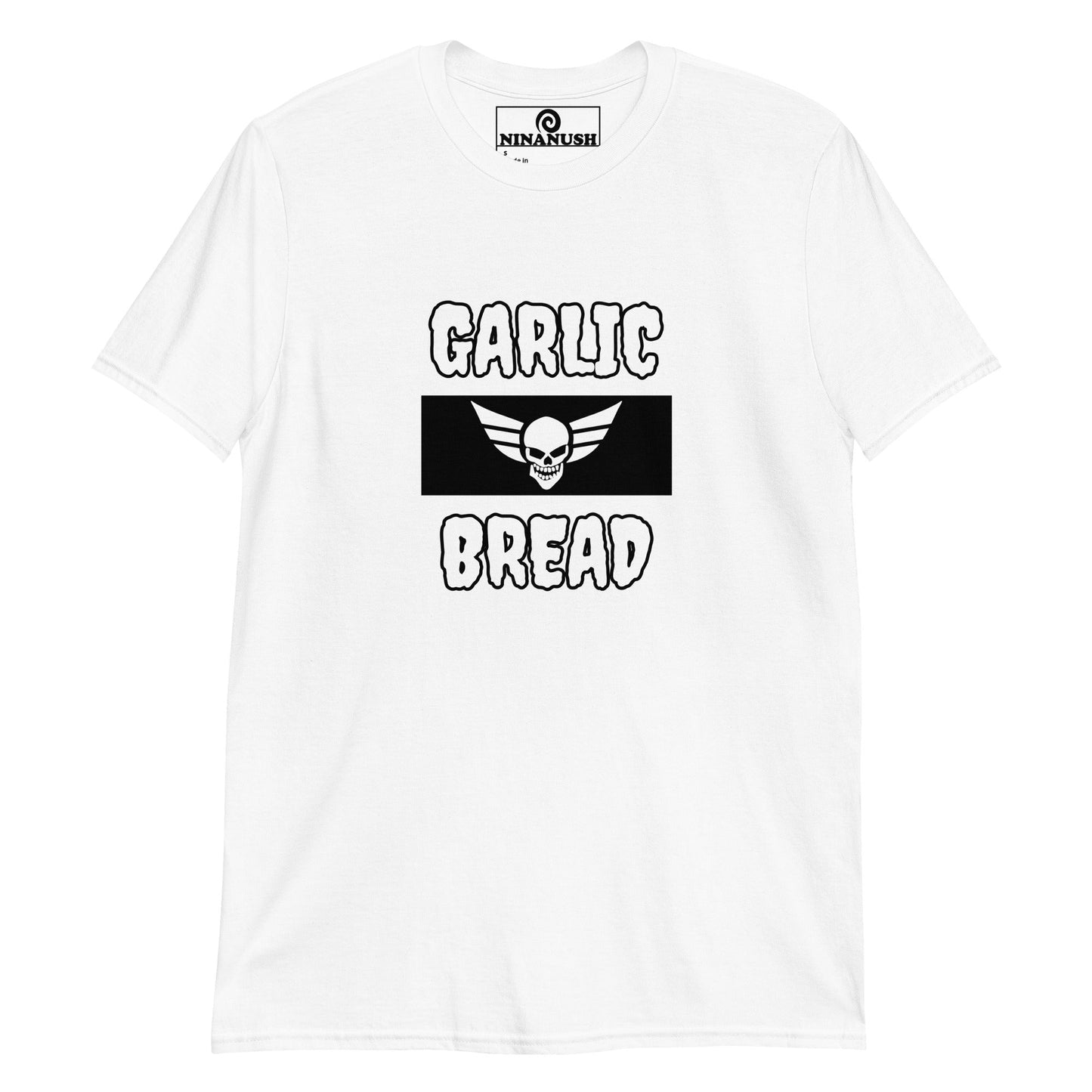 Garlic Bread Skull T-Shirt - ninanush