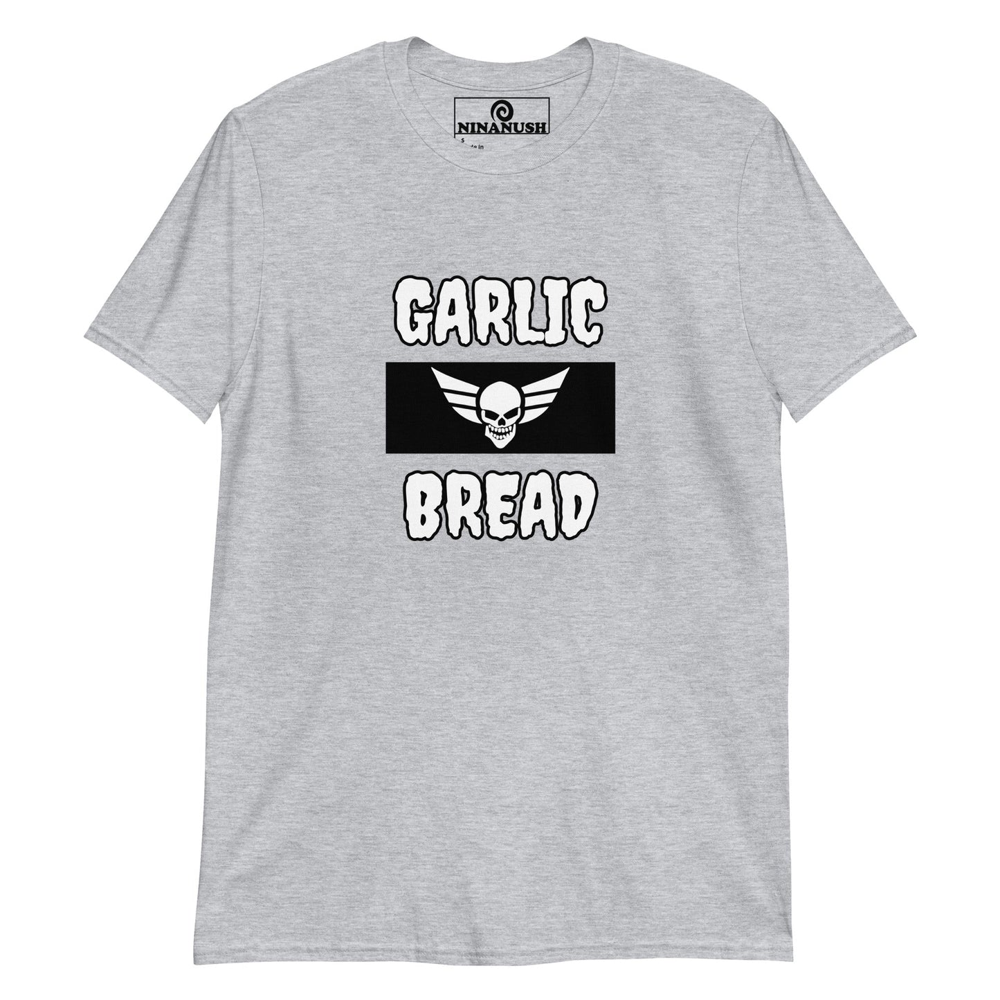Garlic Bread Skull T-Shirt - ninanush