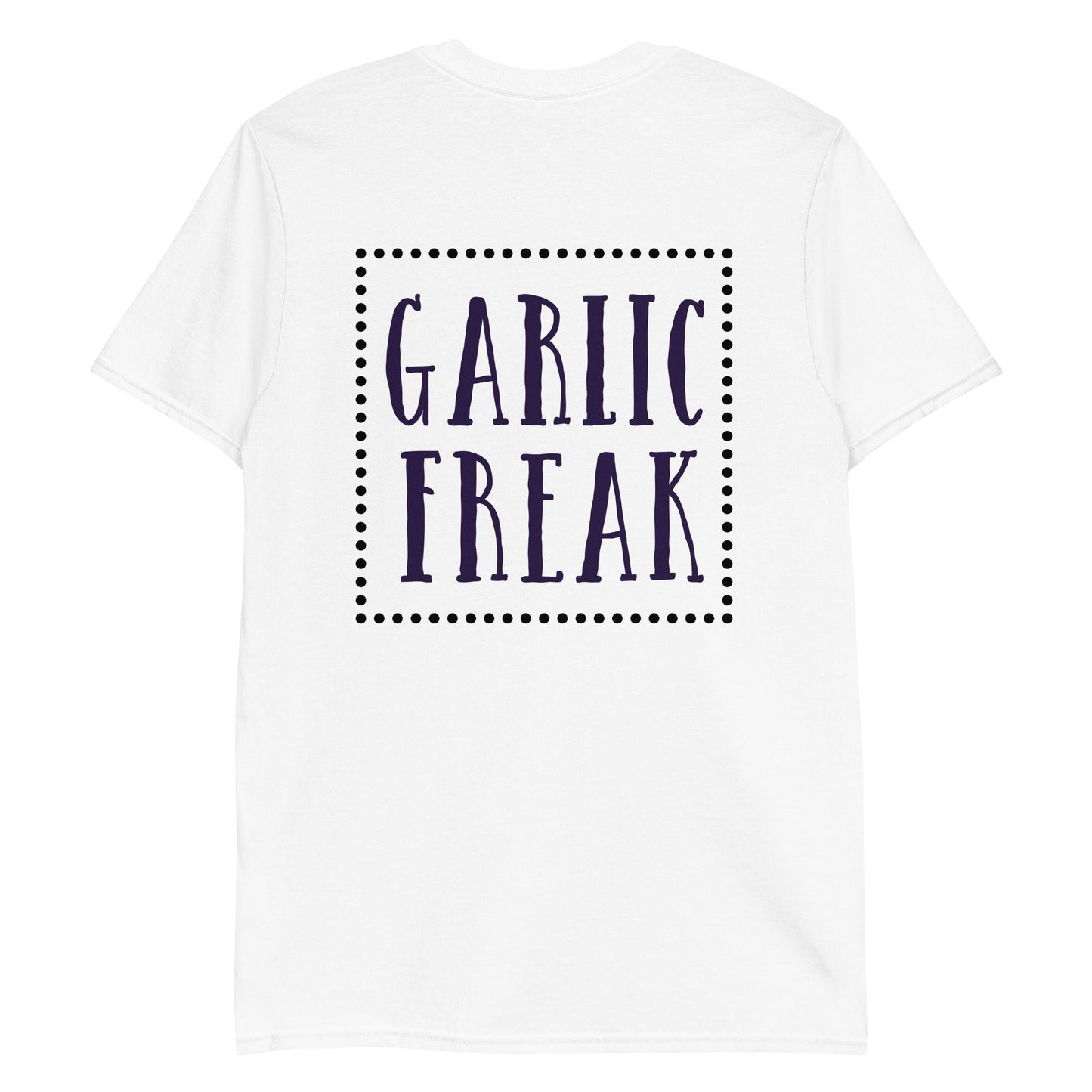 Garlic Freak T-Shirt - Front & Back - ninanush