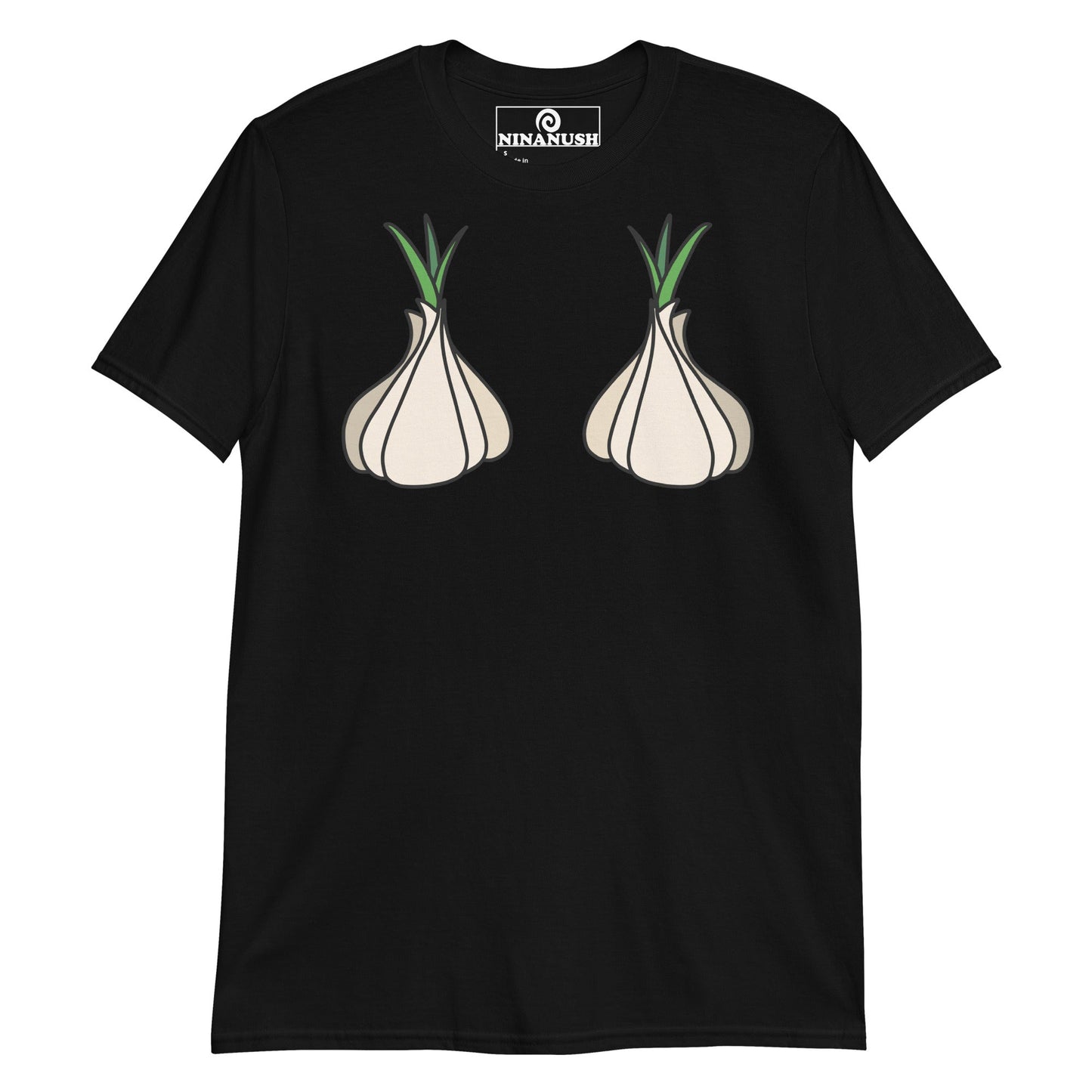 Garlic Head Boobs T-Shirt - ninanush