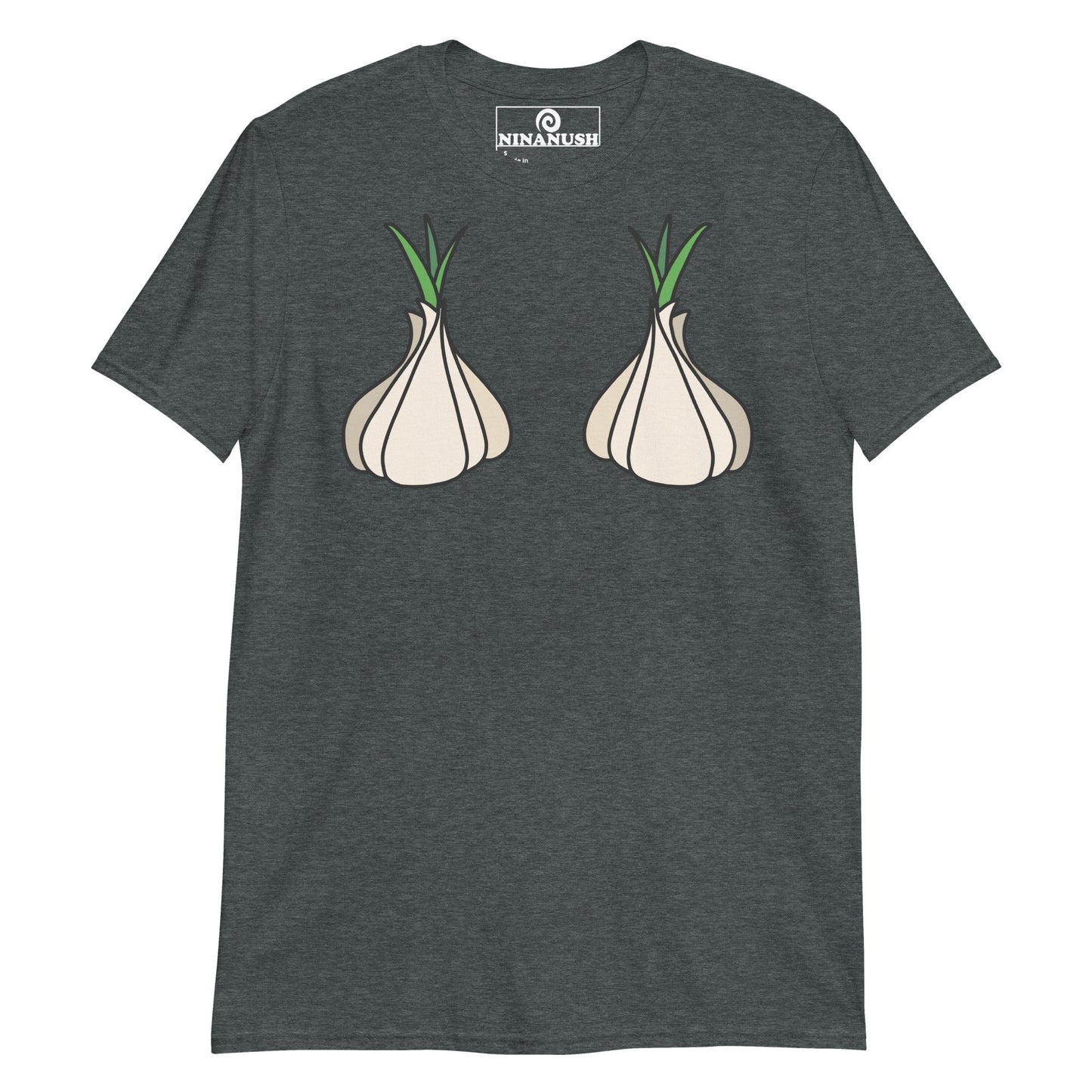 Garlic Head Boobs T-Shirt - ninanush
