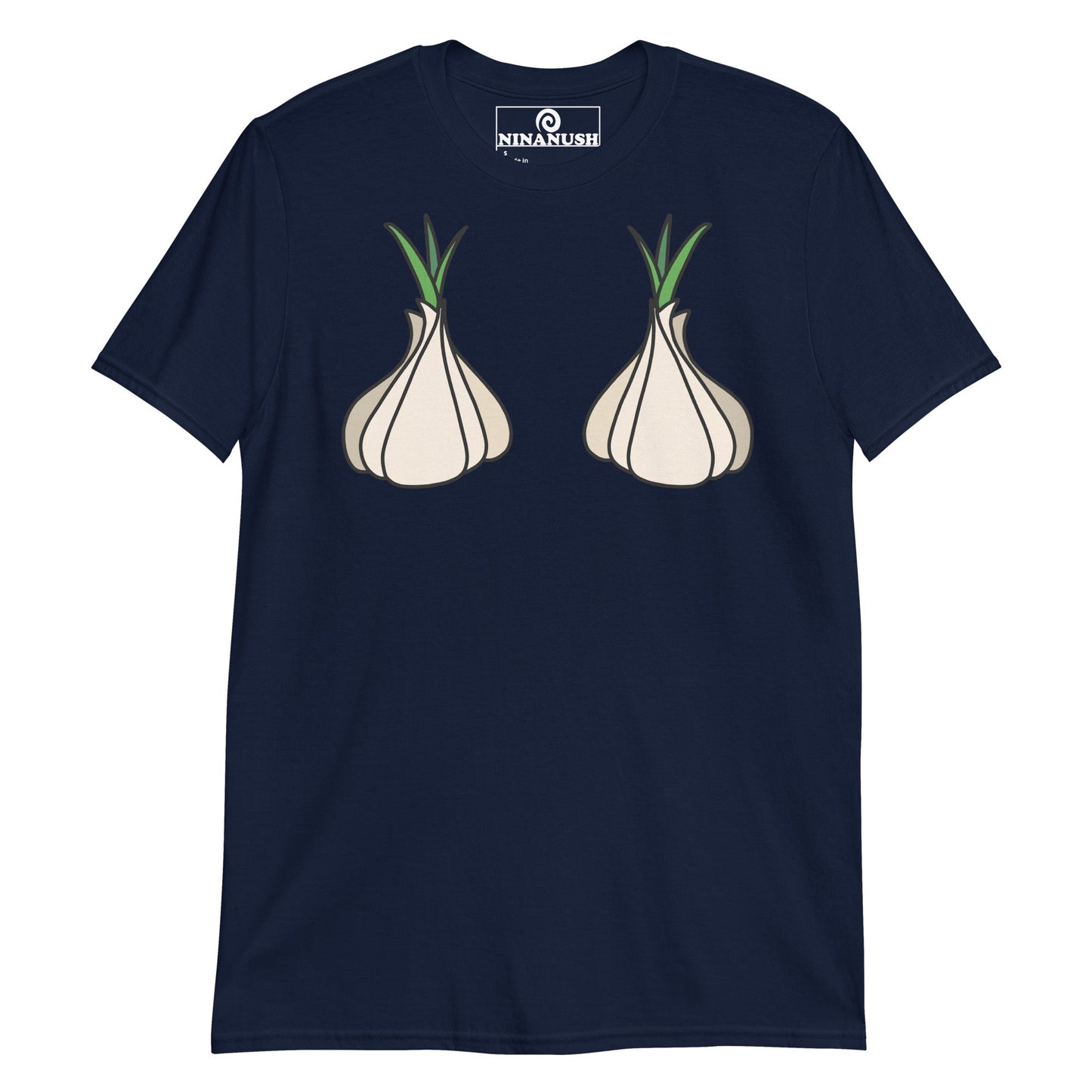 Garlic Head Boobs T-Shirt - ninanush
