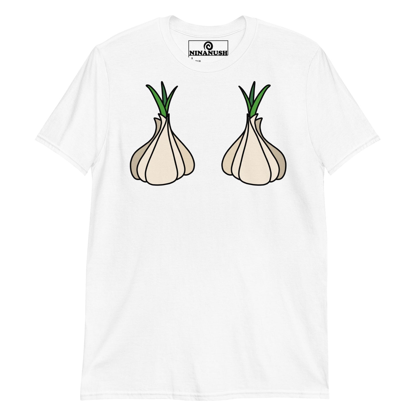 Garlic Head Boobs T-Shirt - ninanush