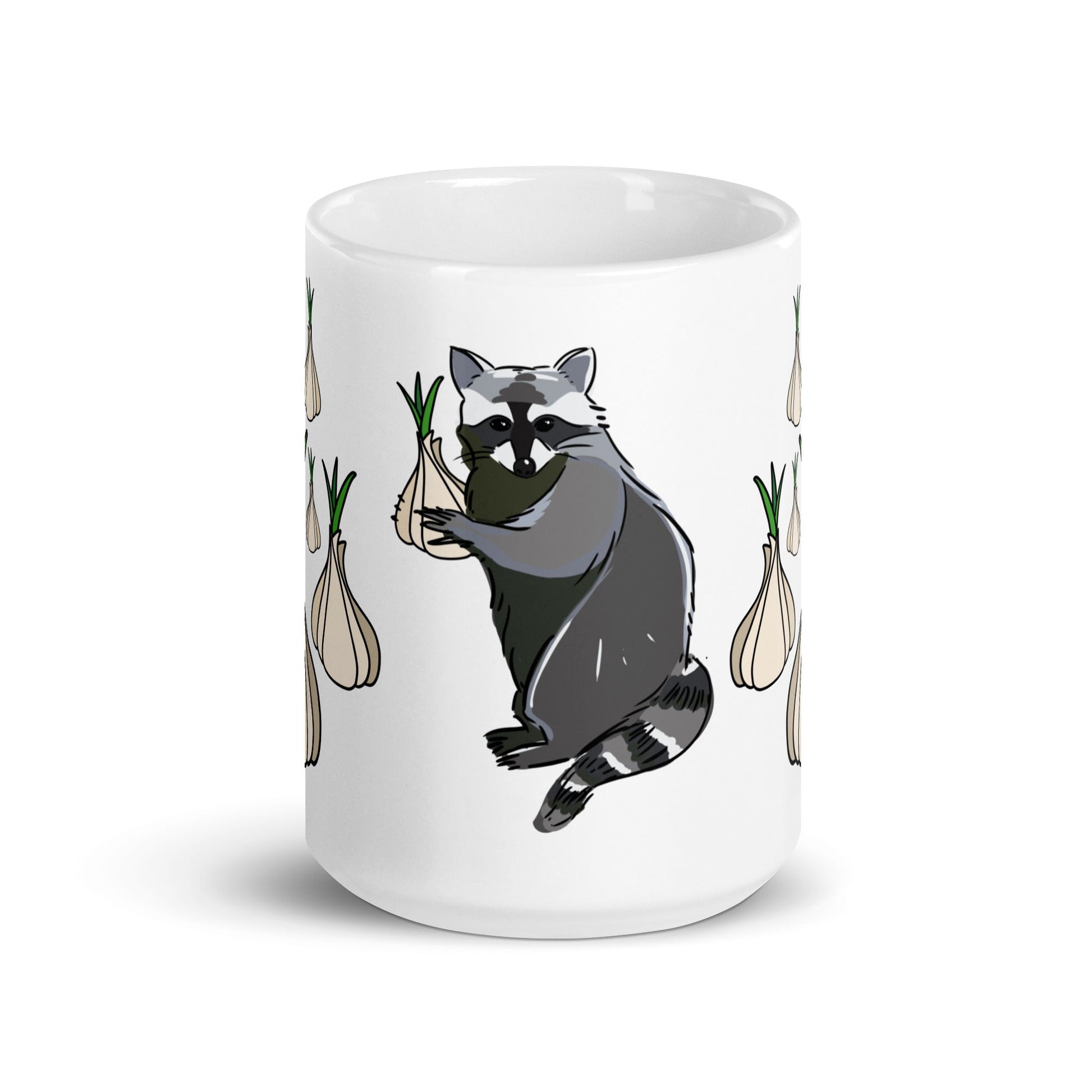 Garlic Raccoon Mug - ninanush
