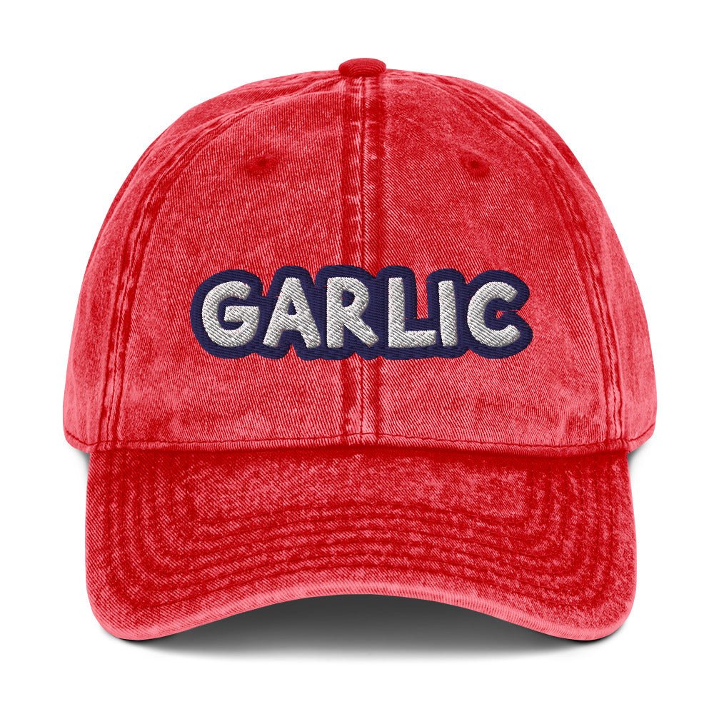 Garlic Vintage Dad Hat - ninanush