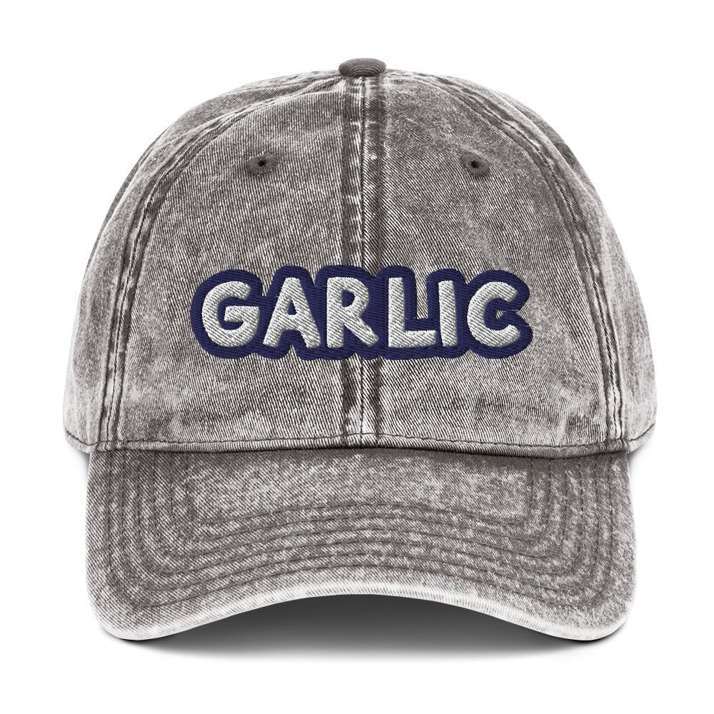 Garlic Vintage Dad Hat - ninanush