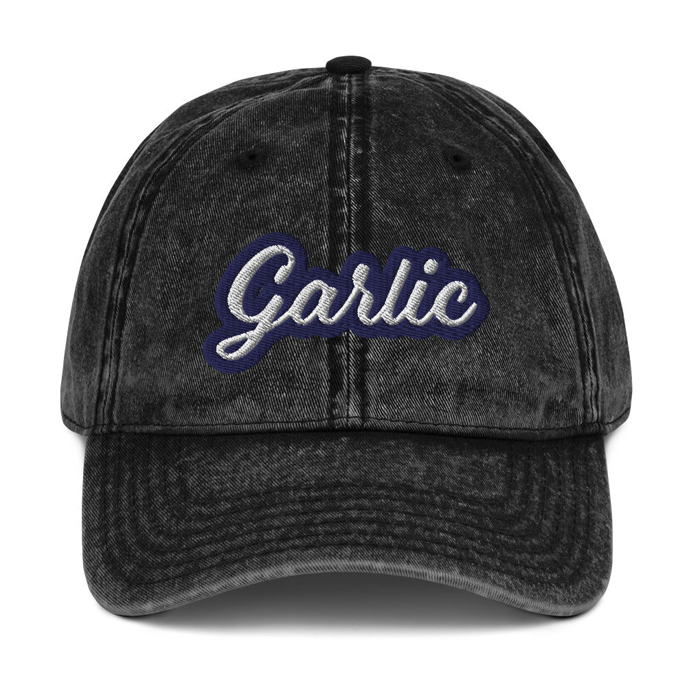 Garlic Vintage Dad Hat - ninanush