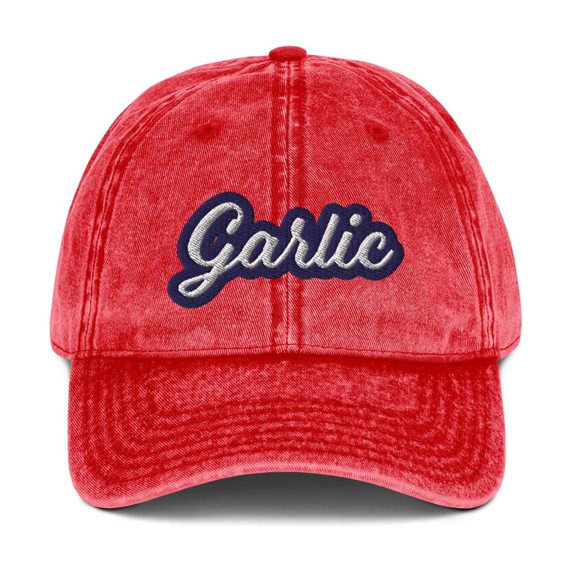 Garlic Vintage Dad Hat - ninanush