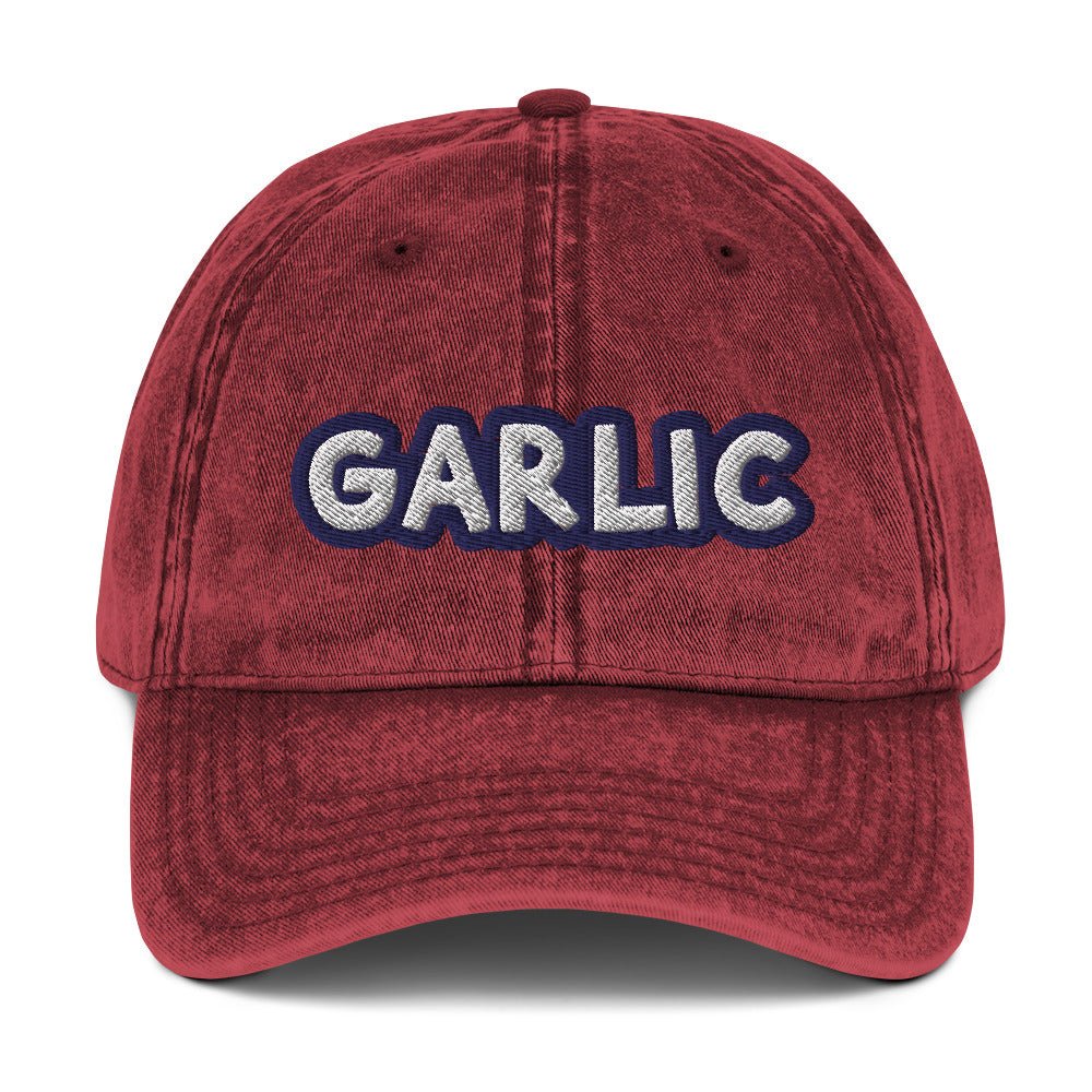 Garlic Vintage Dad Hat - ninanush