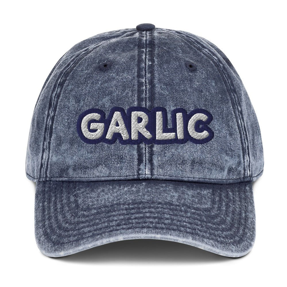 Garlic Vintage Dad Hat - ninanush