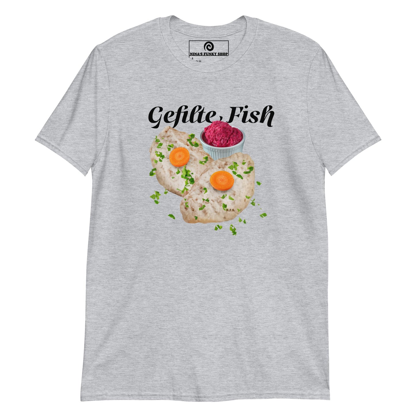 Gefilte Fish Graphic T-Shirt - ninanush