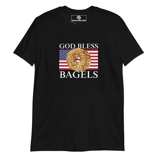 God Bless Bagels T-Shirt - ninanush