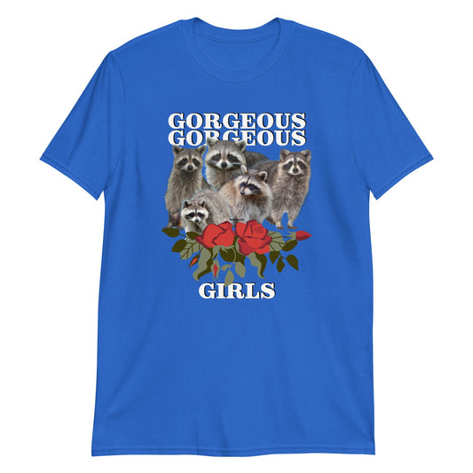 Gorgeous Gorgeous Girls Raccoon T-Shirt - ninanush