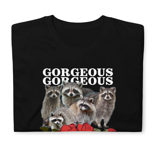 Gorgeous Gorgeous Girls Raccoon T-Shirt - ninanush