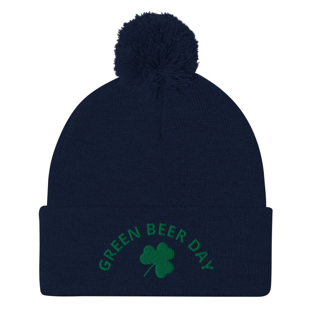 Green Beer Day Beanie - ninanush