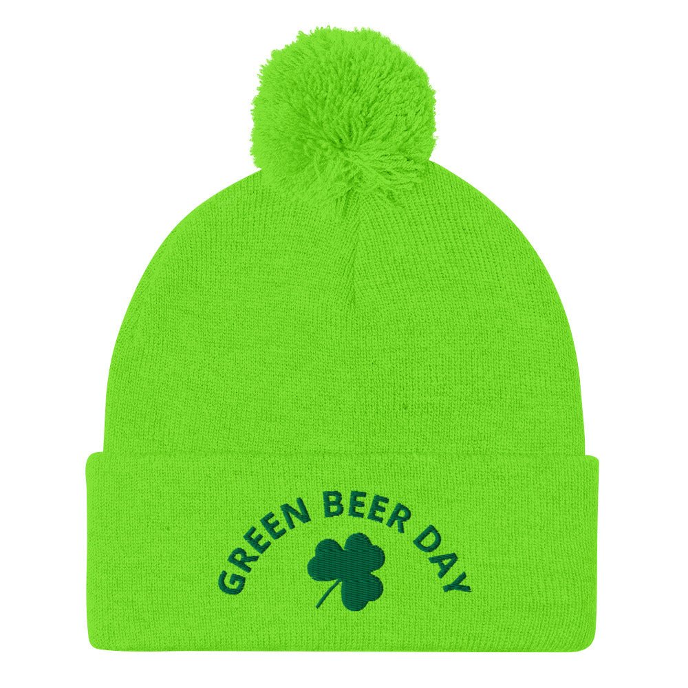 Green Beer Day Beanie - ninanush