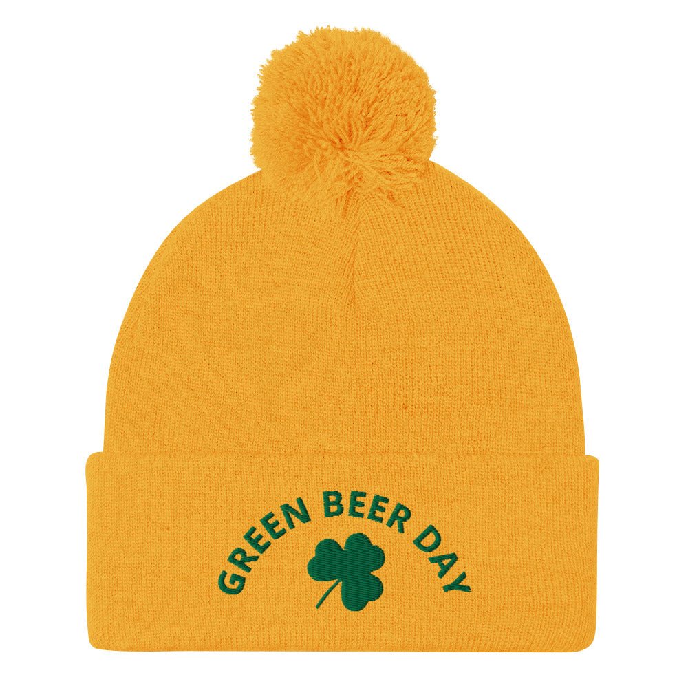 Green Beer Day Beanie - ninanush