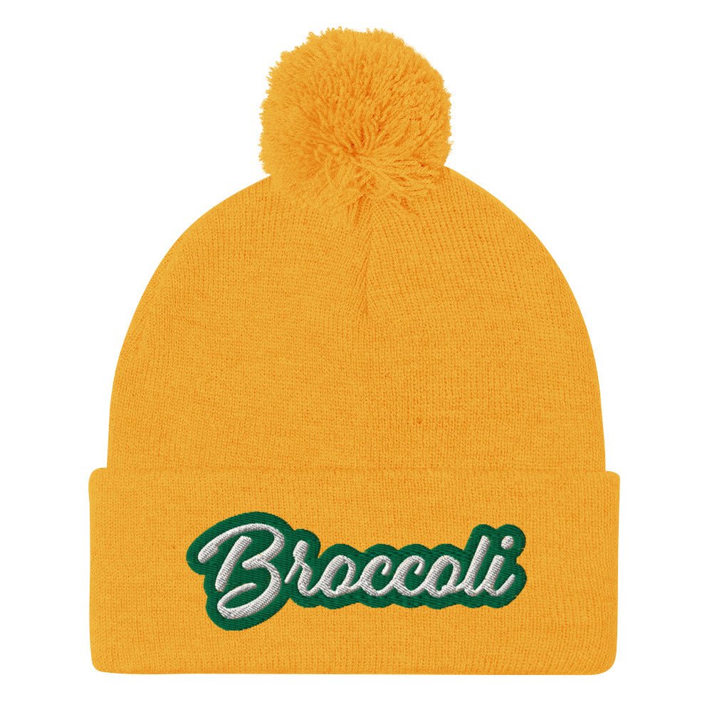 Green Broccoli Beanie - ninanush