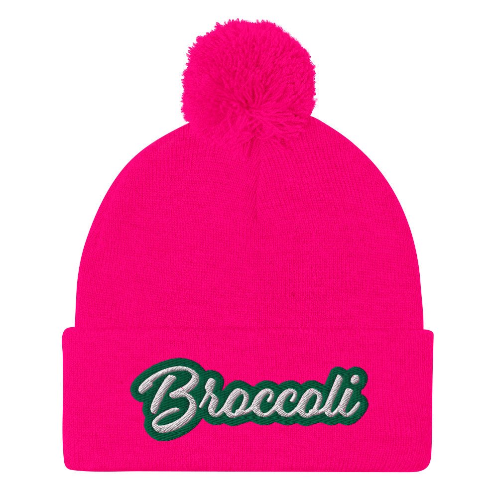 Green Broccoli Beanie - ninanush