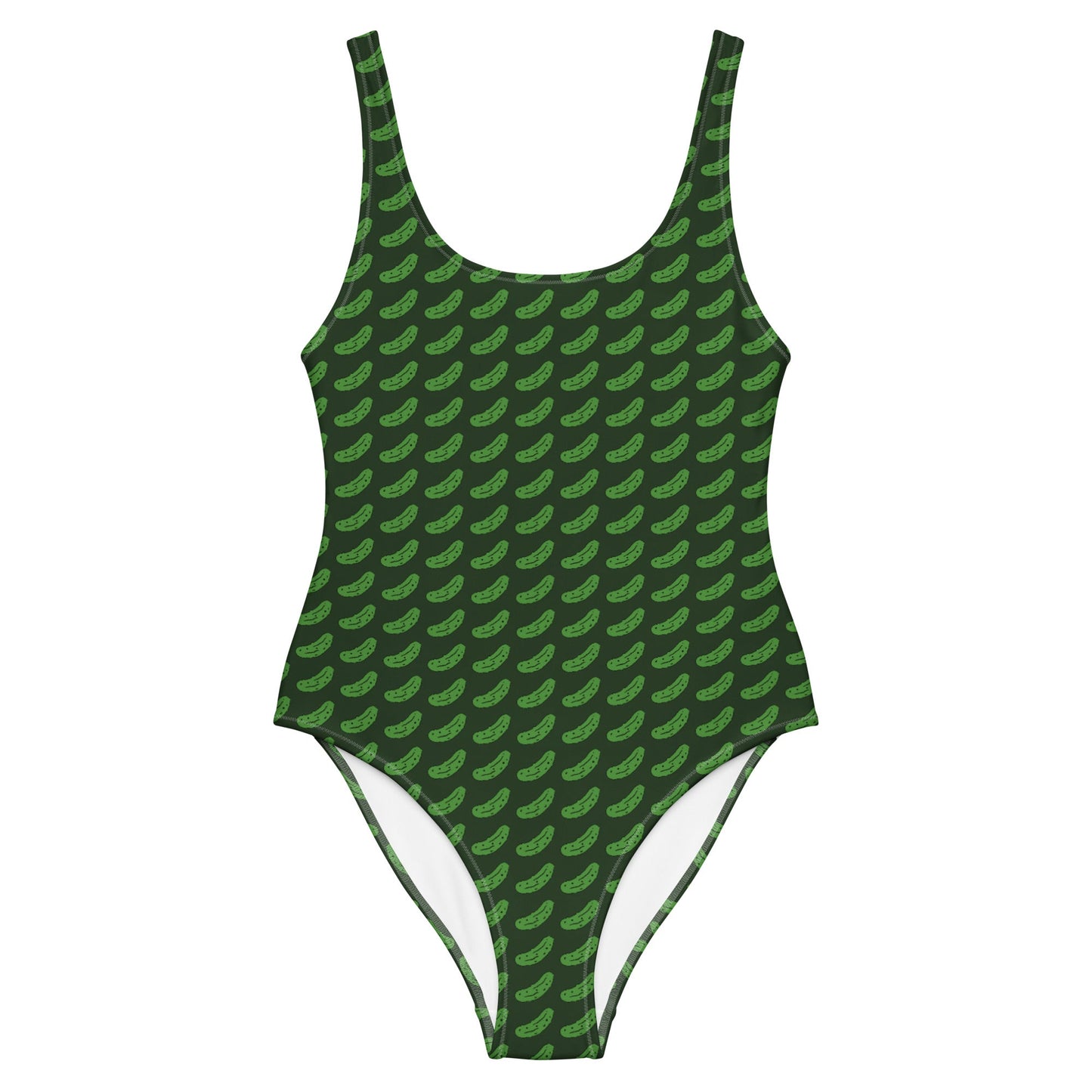 Green Pickles One-Piece Swimsuit - ninanush