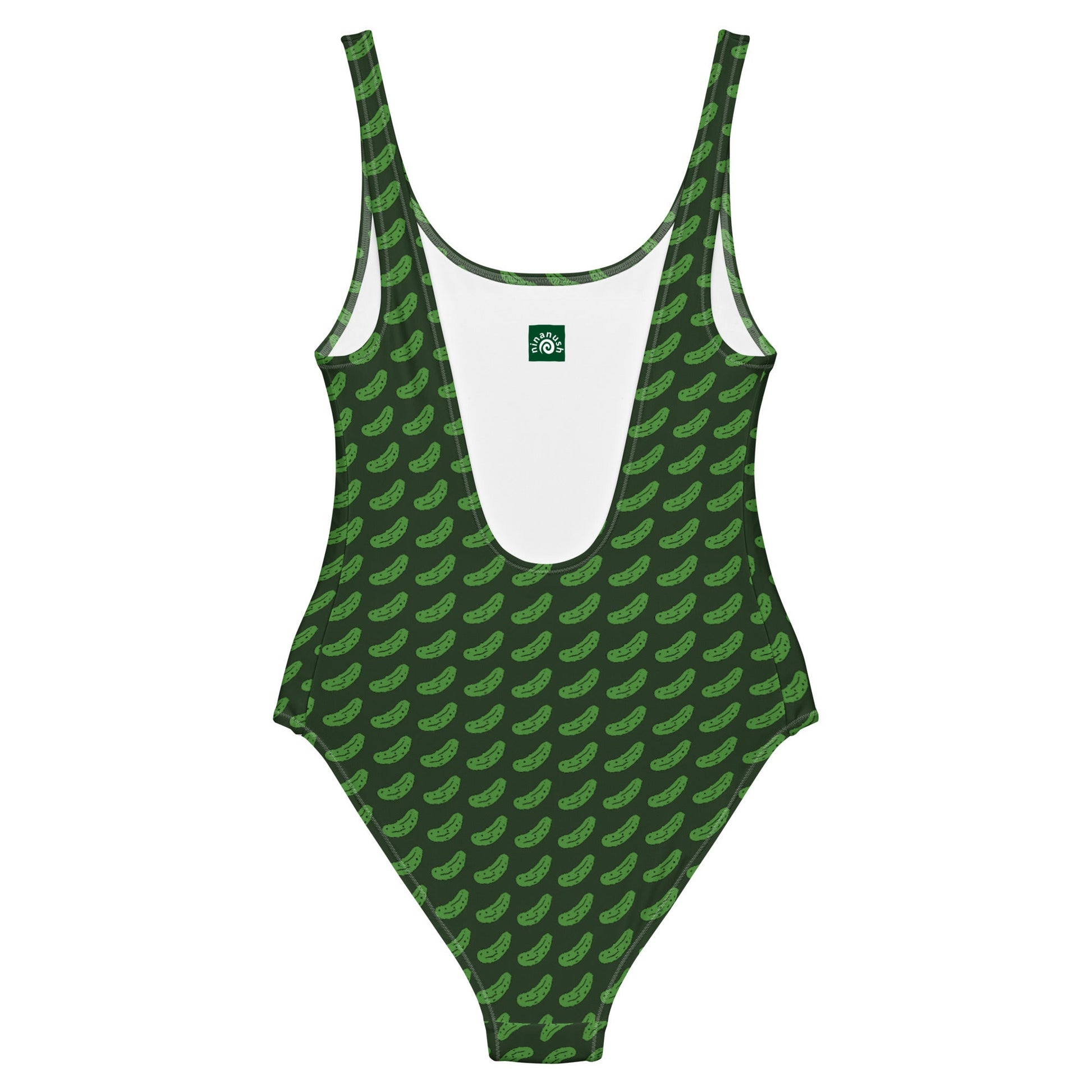 Green Pickles One-Piece Swimsuit - ninanush