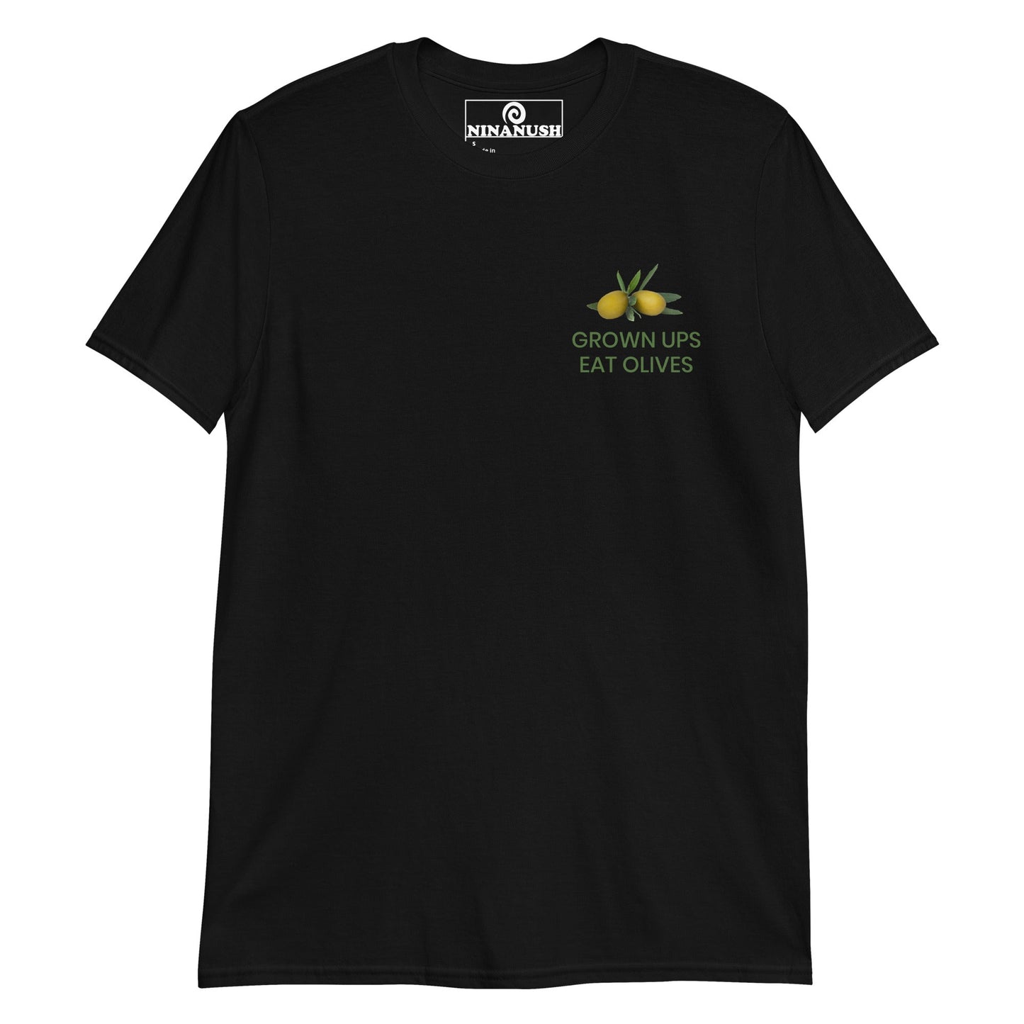Grown Ups Eat Olives T-Shirt - ninanush
