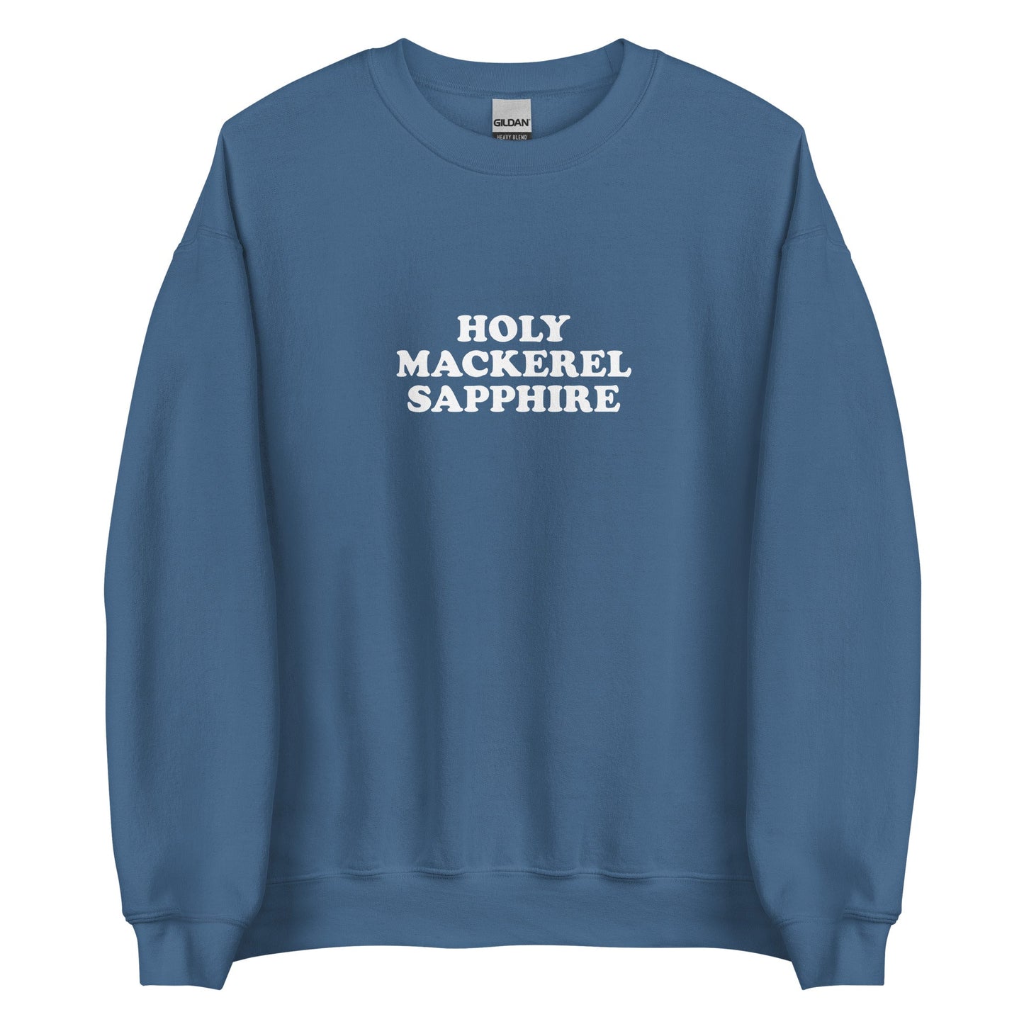 Holy Mackerel Sapphire Sweatshirt - ninanush