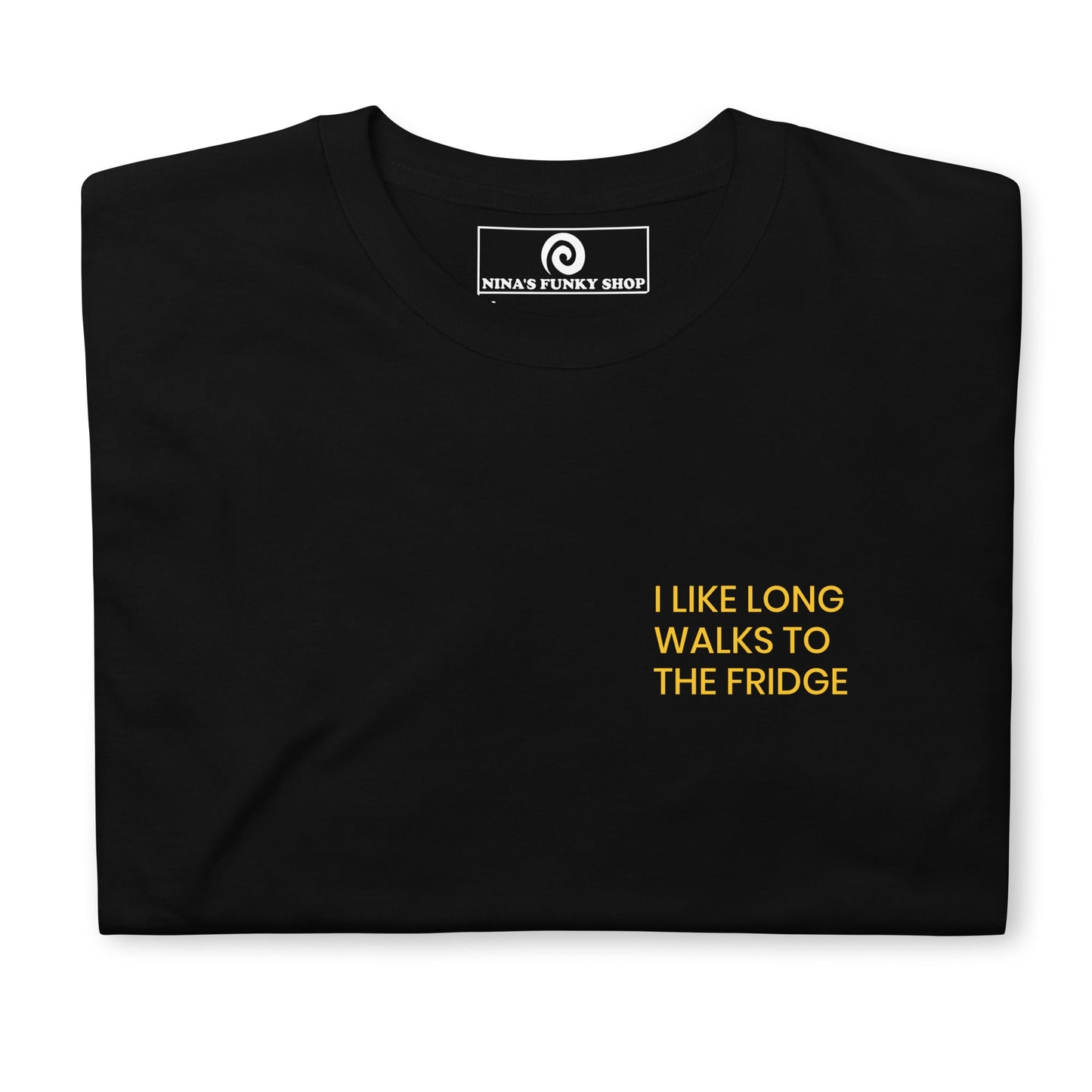 I Like Long Walks To The Fridge T-Shirt - ninanush
