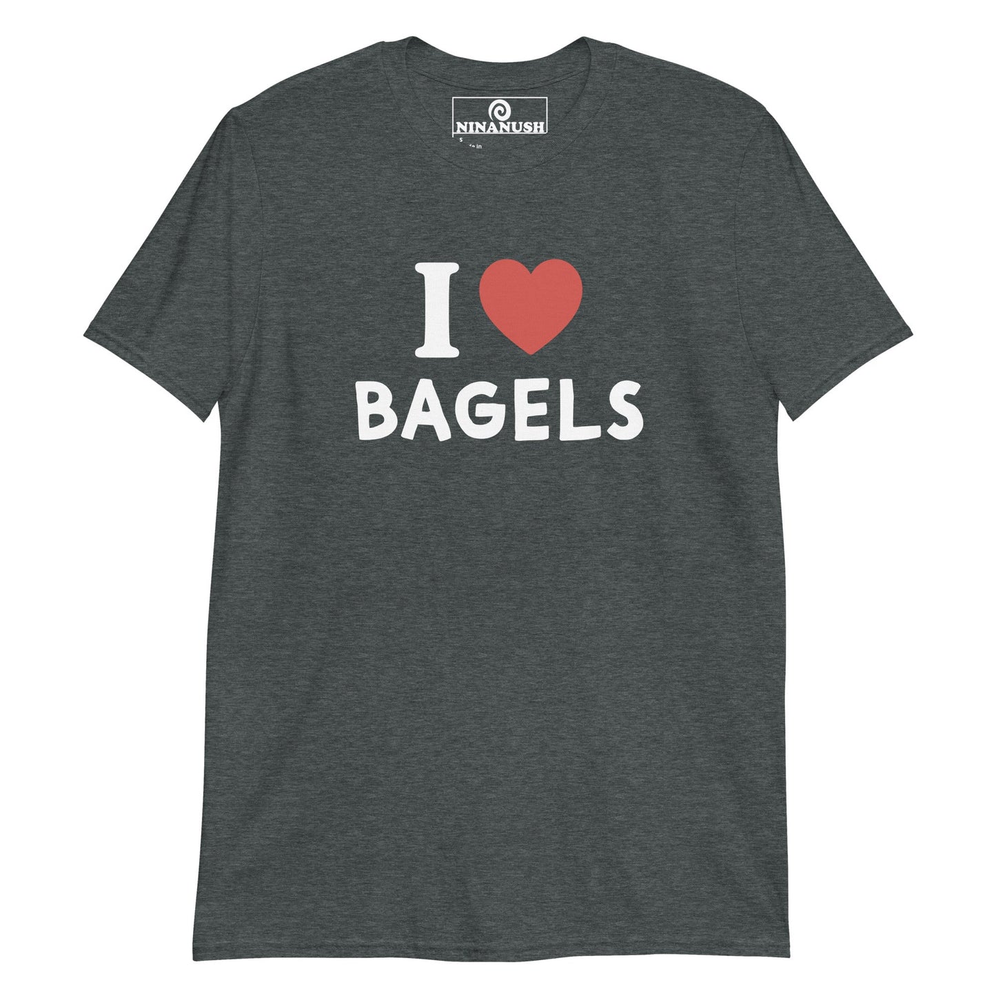 I Love Bagels T-Shirt - ninanush