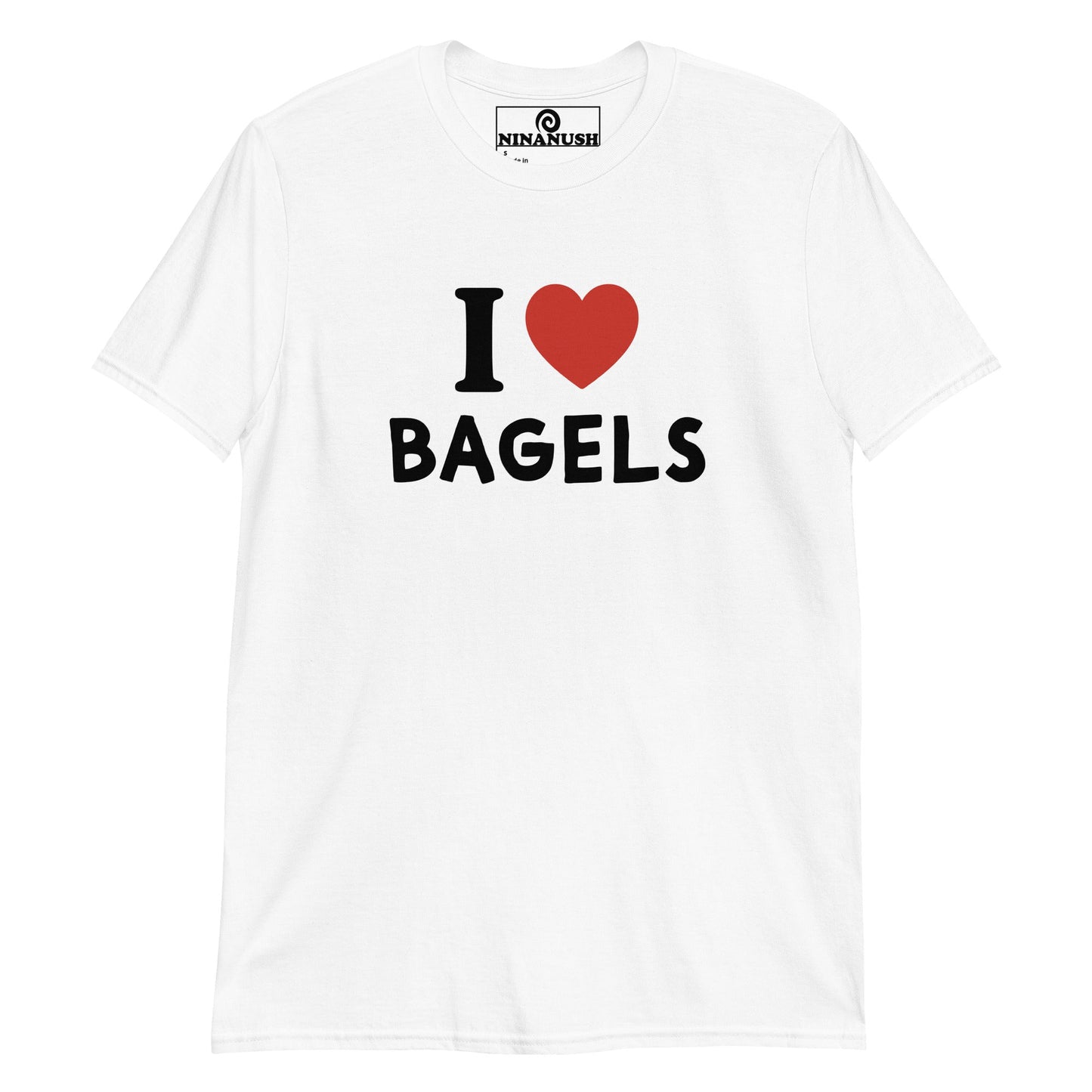 I Love Bagels T-Shirt - ninanush