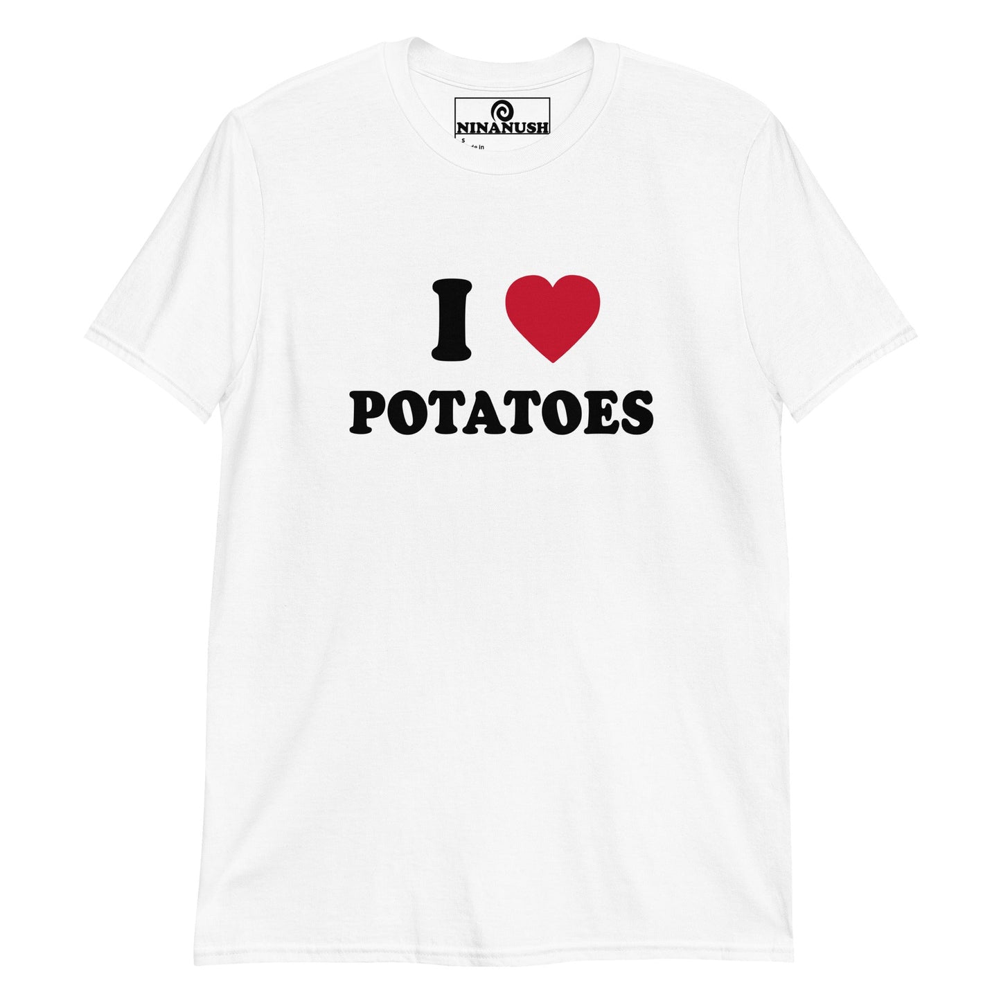 I Love Potatoes T-Shirt - ninanush