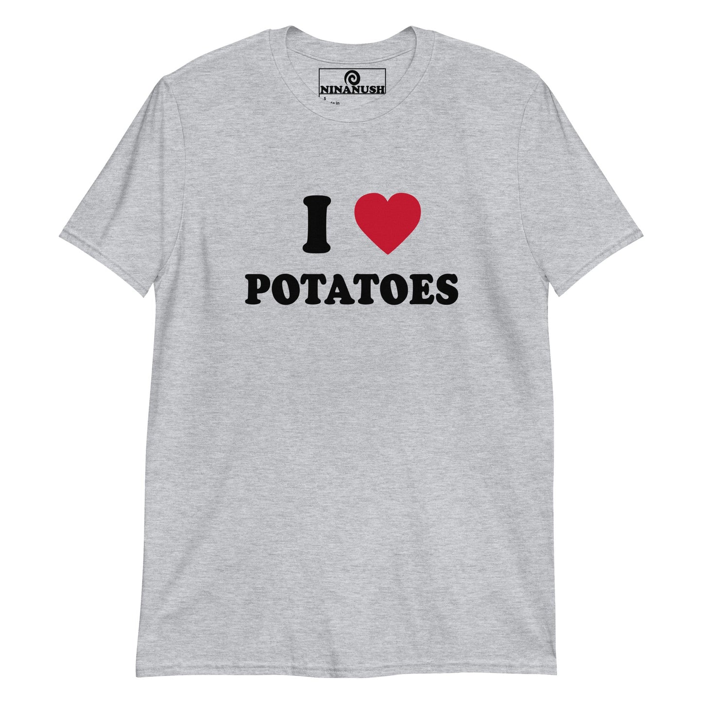 I Love Potatoes T-Shirt - ninanush