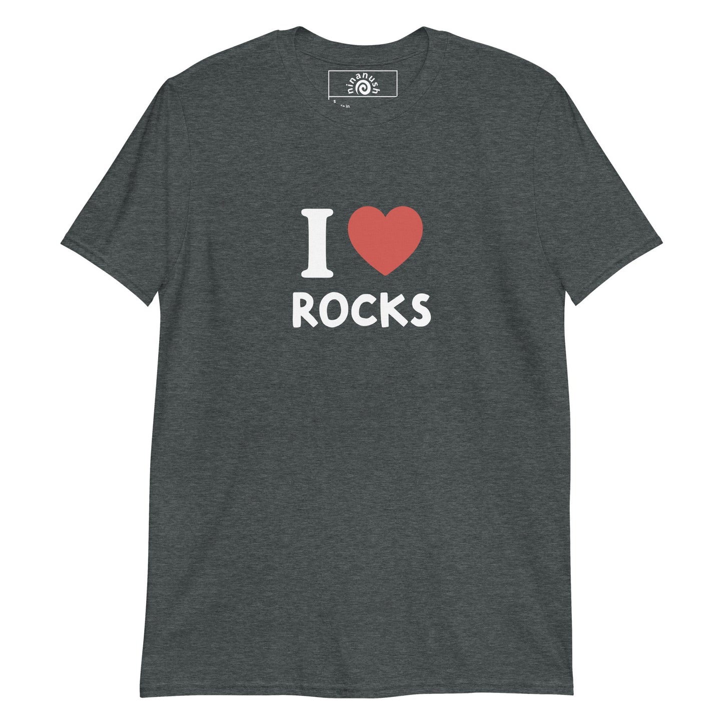 I Love Rocks T-Shirt - ninanush