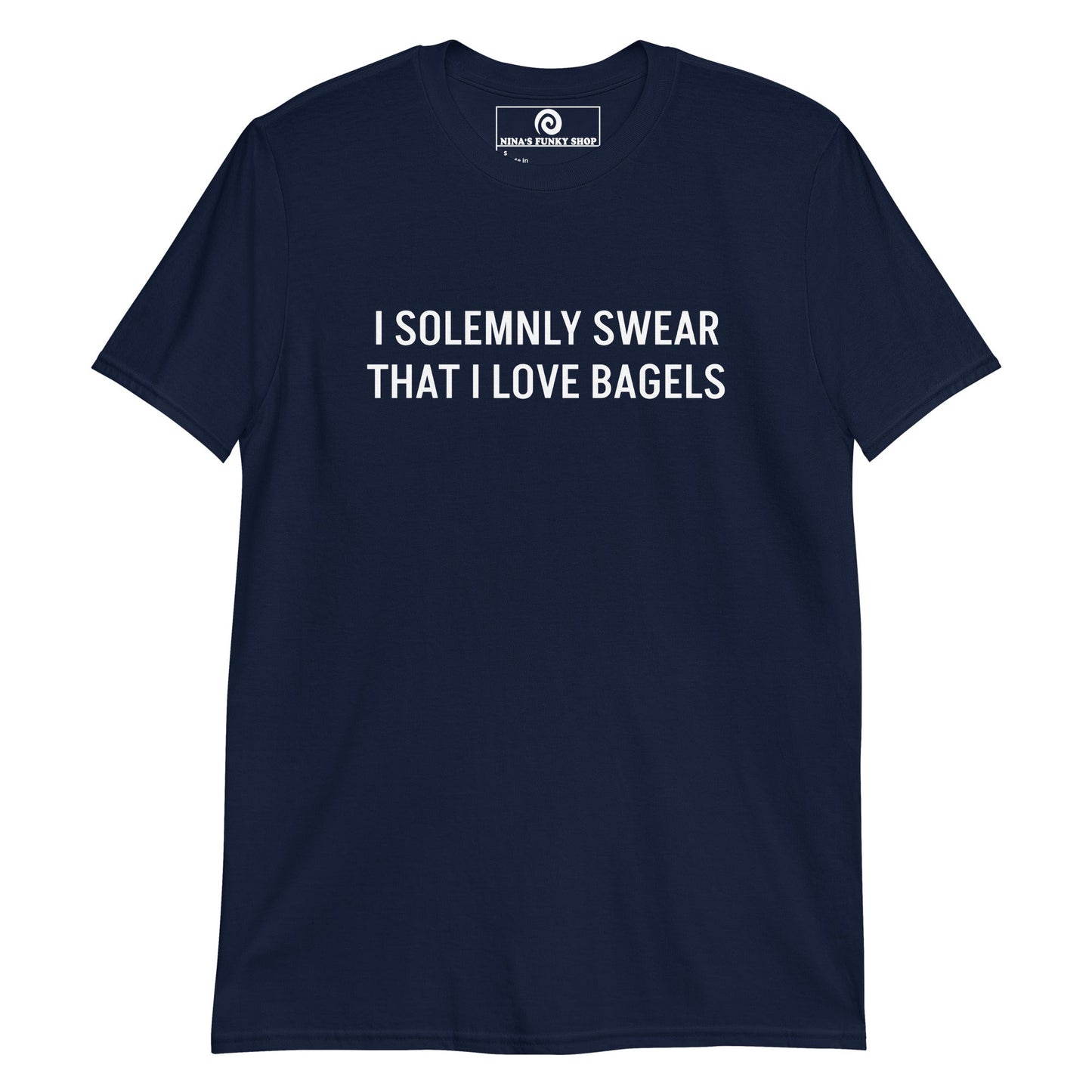 I Solemnly Swear That I Love Bagels T-Shirt - ninanush