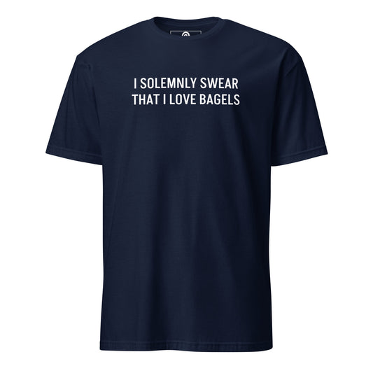 I Solemnly Swear That I Love Bagels T-Shirt - ninanush