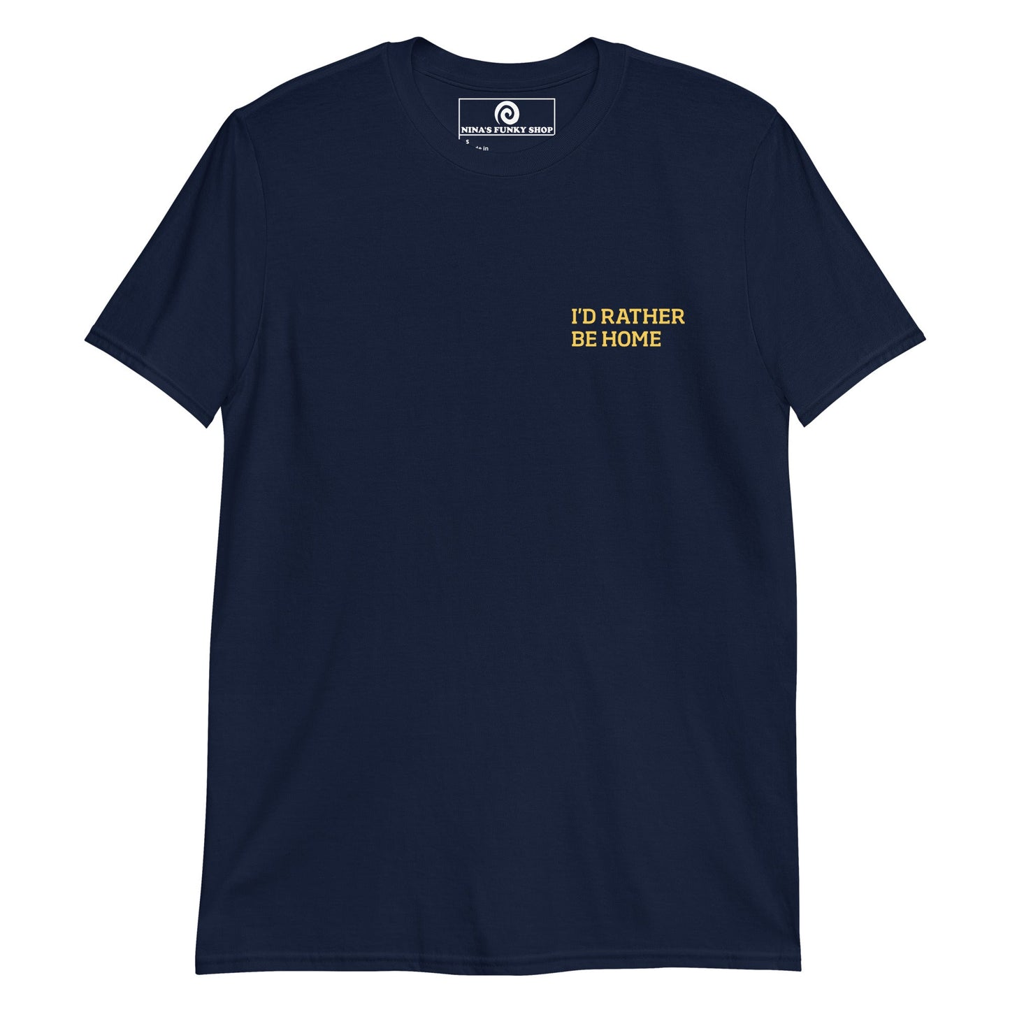 I'd Rather Be Home Logo T-Shirt - ninanush