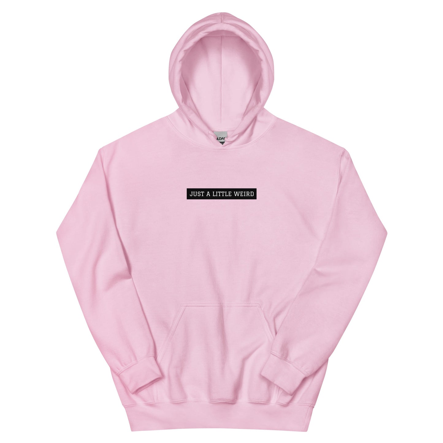 Just a Little Weird Message Hoodie - ninanush