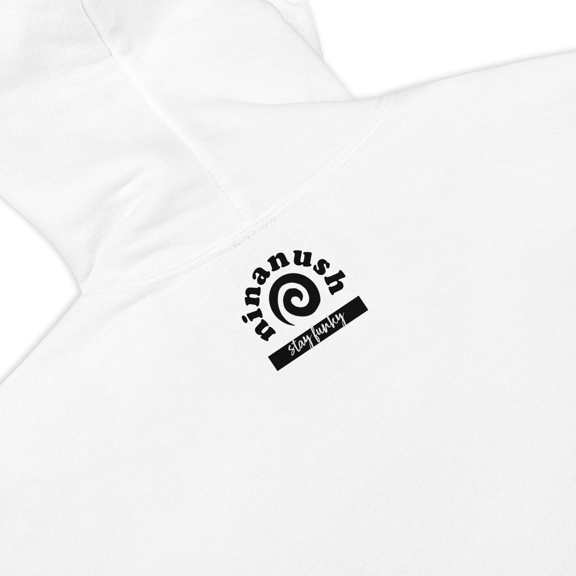 Just a Little Weird Message Hoodie - ninanush