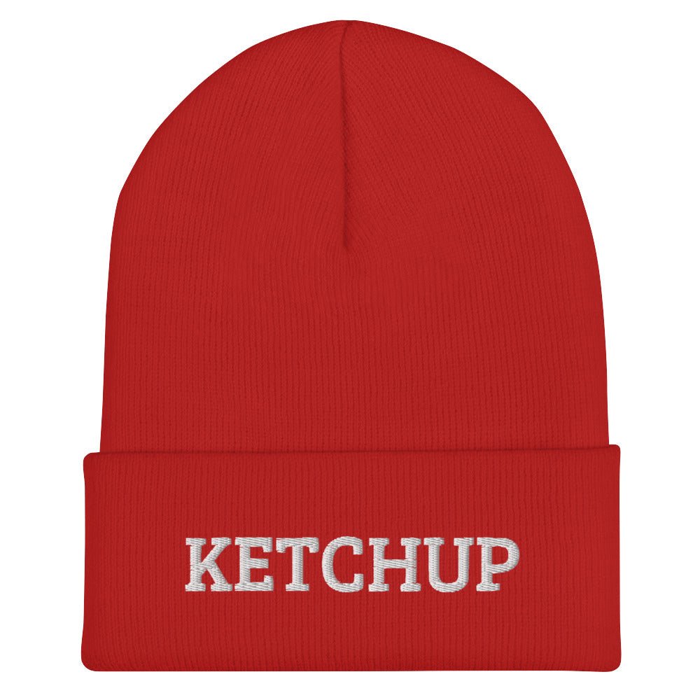Ketchup Cuffed Beanie - ninanush